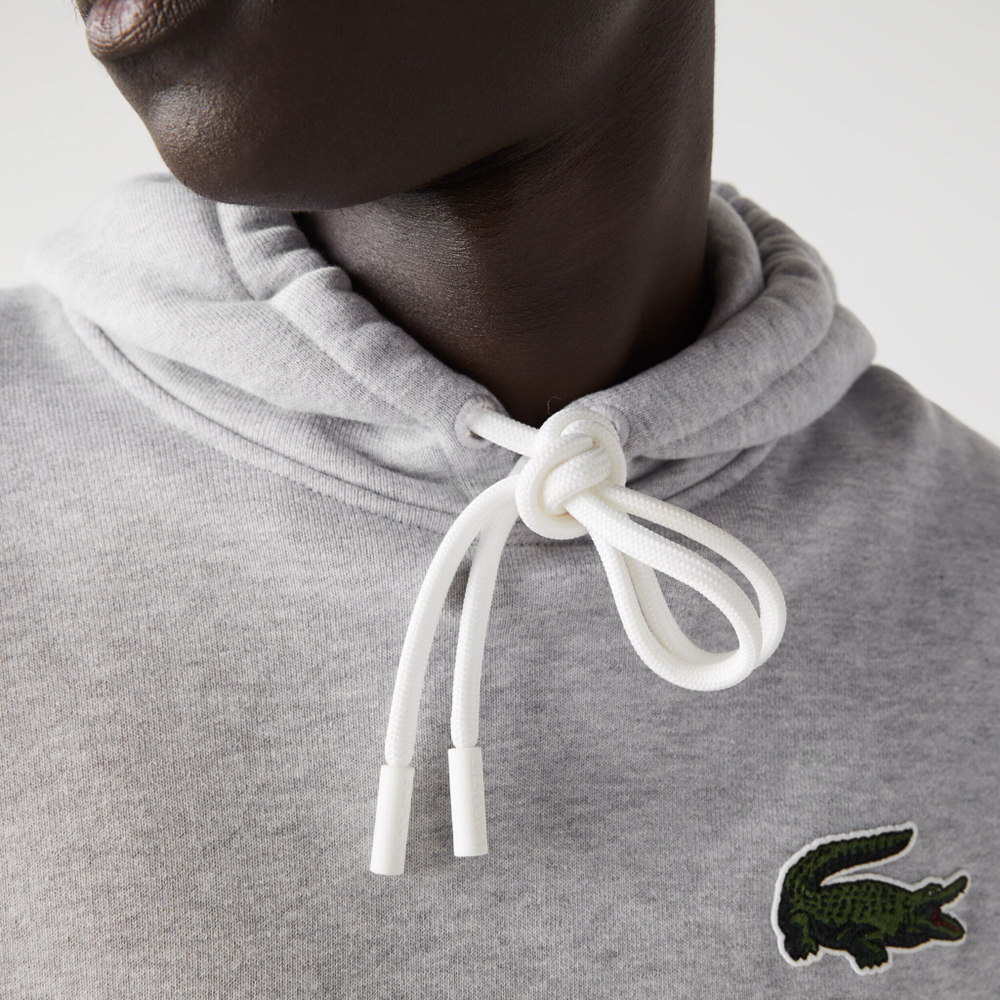 Мужская кофта теннисная Lacoste Core Originals Hoody Men - Lightgrey