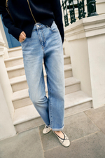 ДЖИНСЫ Z1975 RELAXED FIT СО СРЕДНЕЙ ПОСАДКОЙ И ОТВОРОТАМИ — ZARA