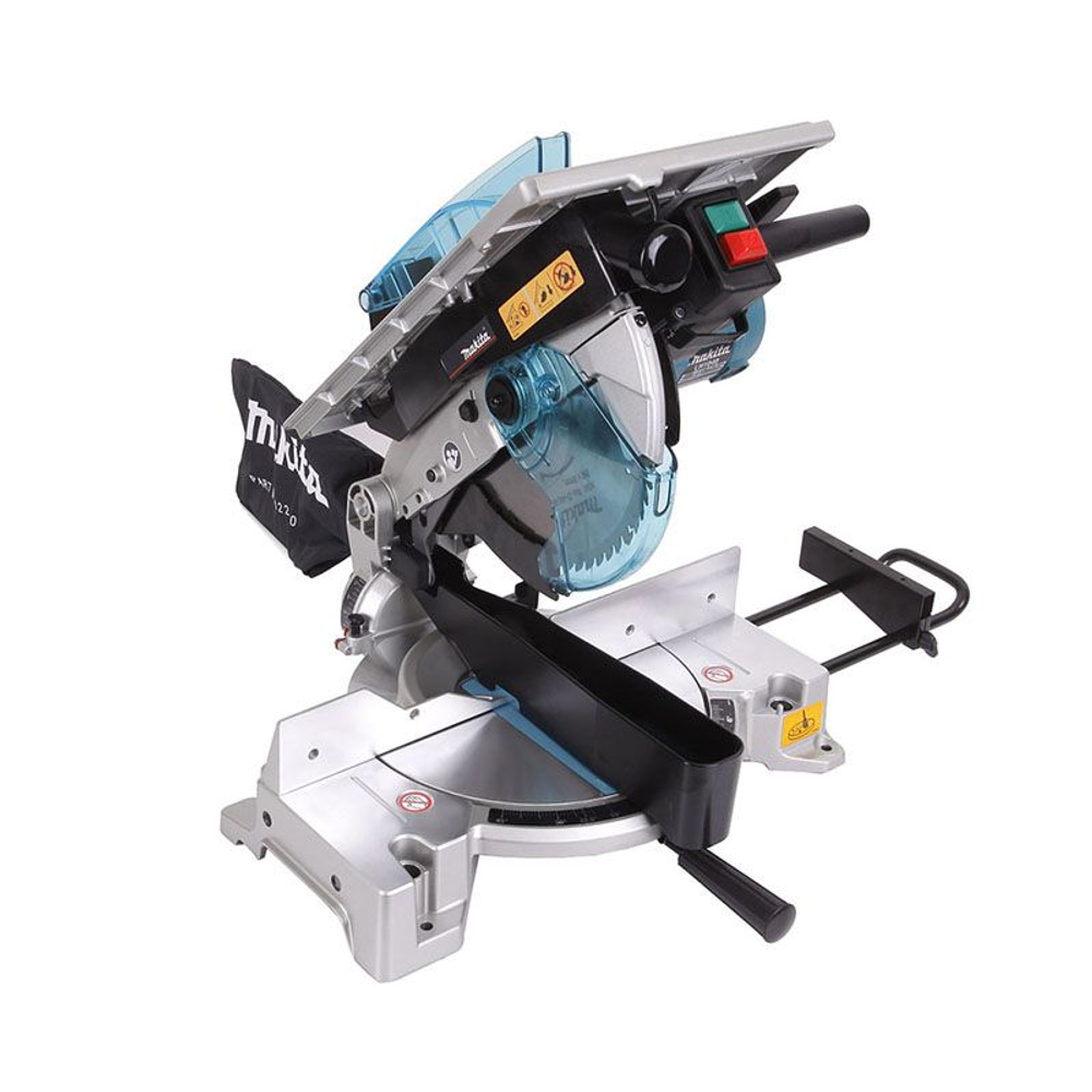 Комбинированная торцовочная пила Makita 1,65 кВт, диск 260/30 мм, глубина пропила 90° 93 мм, 2 в 1 торцовка и распиловочный станок LH1040