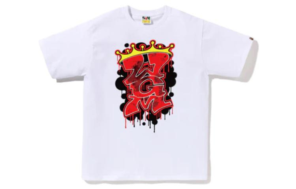 A Bathing Ape A Bathing Ape Graffiti Wgm Tee