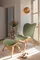 Светильник настенно-потолочный Umage Clava Up Wood, Ø49x16,4, темный дуб
