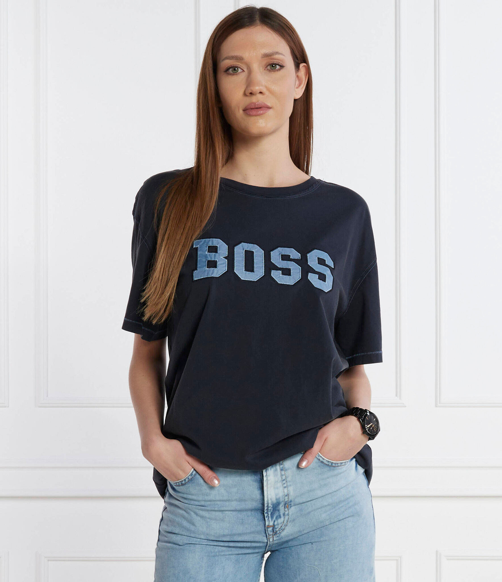 Футболка BOSS ORANGE - темно-синий(50506970)