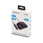 Разветвитель авто Eplutus FC-340 (3USB/3розетки)