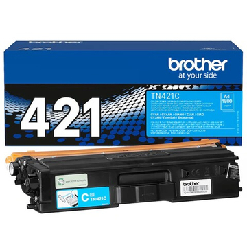 Тонер-картридж Brother TN-421C для HL-L8260CDW, DCP-L8410CDW, MFC-L8690CDW голубой (1.8K)