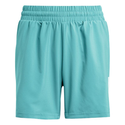 Шорты для мальчика теннисные Adidas Boys Club Tennis 3-Stripes - пудрово-бирюзовый