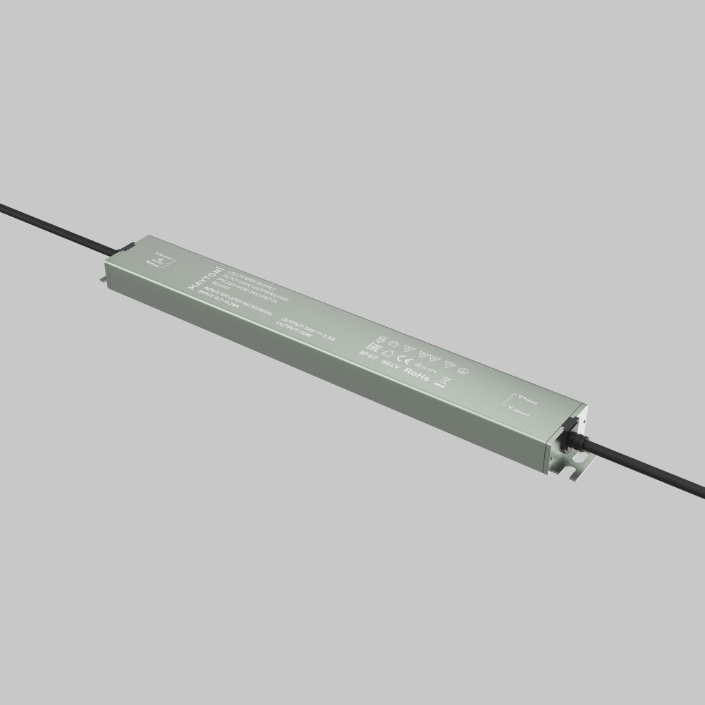 Источник напряжения Maytoni PSL023 24В 60Вт IP 67 822010