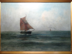 Картина «Парусник в море»