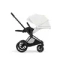 Детская коляска Cybex Priam V Style 2 в 1 Off White на шасси Matt Black