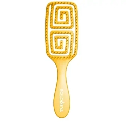 [SOLOMEYA] Расческа для сухих и влажных волос АРОМАТ МАНГО Solomeya Wet Detangler Brush Rectangular Mango, 1 шт.