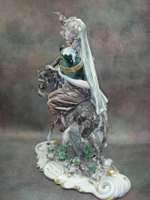 Статуэтка. Фарфор. Жизнь в оазисе. Capodimonte. Италия
