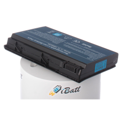 Аккумулятор iBatt 4400mAh, для TravelMate 5710G Travelmate 5720G-102G165730G 7720G-302G257720G-702G25Mn Extensa 5220-1A1G165230-161G165230-582G25Mi