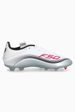 Бутсы adidas F50 League Messi FG/MG Junior - серебряный