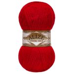 Пряжа Alize (Ализе) Angora Gold / уп.5 мот. по 100 г, 550м, 106 красный A