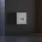 Накладка для розетки компьютерной RJ45 и розетки телефонной RJ11 Voltum S70 Серый VLS001316