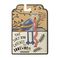 Əlfəcin \ Закладки \ Bookmark The Early Bird Bookmark - Owl