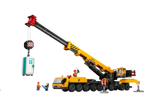 Конструктор LEGO City 60409 Желтый мобильный строительный кран
