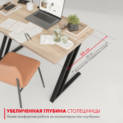 Письменный стол в стиле Loft Зум