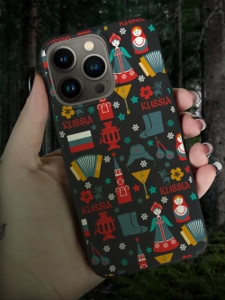Чехол на iPhone 15 Pro с принтом