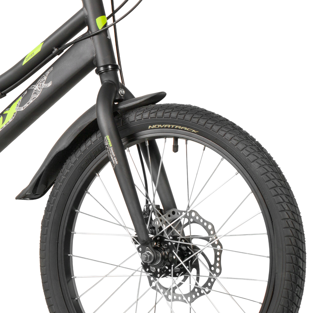 Велосипед 20" FOXX DIFFER 6ск., чёрный