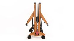 Теннисный стол складной для помещений "RASSON PREMIUM T03 Indoor" (274 х 152,5 х 76 см, натуральная вишня) с сеткой