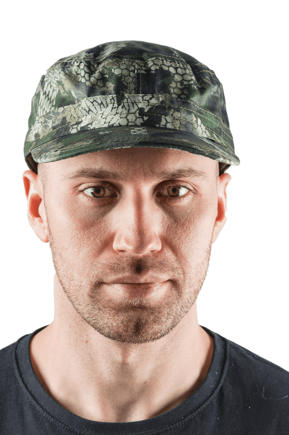 Кепка ''Легионер'' из смесовой ткани, серые соты, Хольстер