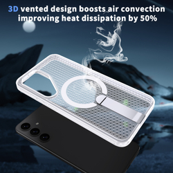 Прозрачный чехол Mesh Pro Magnetic Case для Samsung Galaxy S26 FE