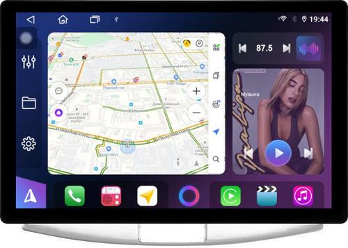 Магнитола для Volkswagen Passat B6, B7, CC 2005-2015 - FarCar BX877 монитор 13" 2K QLED на Android 13, TS10, 6+128, CarPlay, 4G SIM-слот