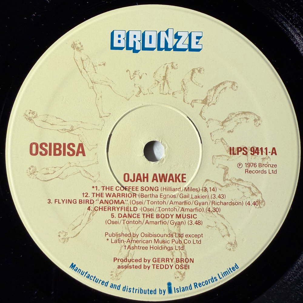 Osibisa ‎– Ojah Awake (Англия 1976г.)