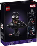 Конструктор Лего Марвел Бюст Венома 76356 | LEGO Marvel Venom Bust | коллекционная фигура Венома | 413 деталей | 18+