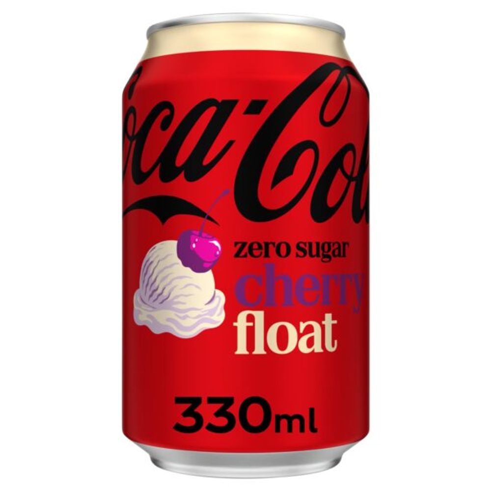 Газ напиток Coca Cola Cherry Float Zero 330мл