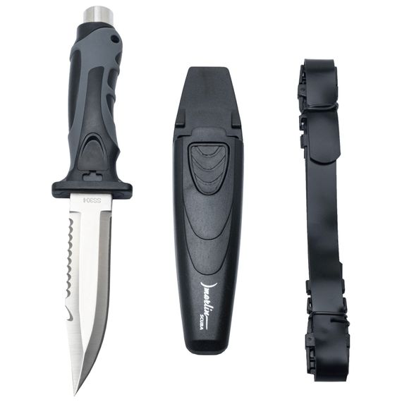 Нож Marlin Scuba stainless steel 304SS
