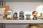 Конструктор LEGO BrickHeadz 40856 The Mandalorian and Grogu: Allies & Villains