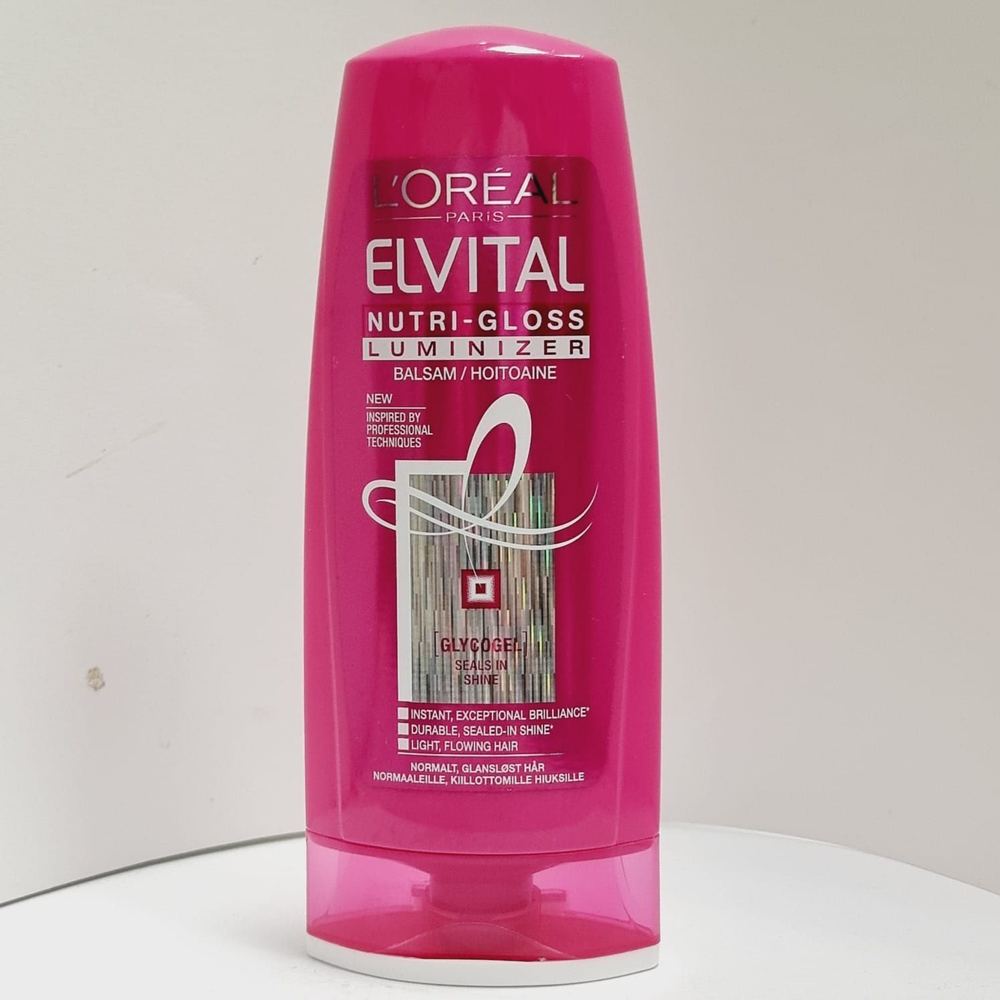 Кондиционер L'Oral Elvive Nutri Gloss Luminizer для придания блеска волосам 250 мл (Франция)