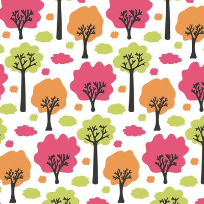 Buy fabric bright autumn trees