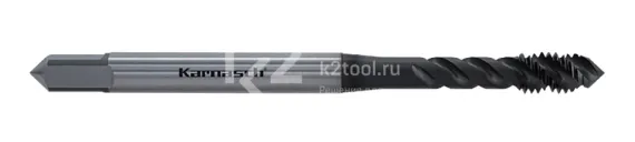 Метчик машинный Karnasch M2x0,4 мм, HSSE-PM, DIN 371, арт. 20.2053.02