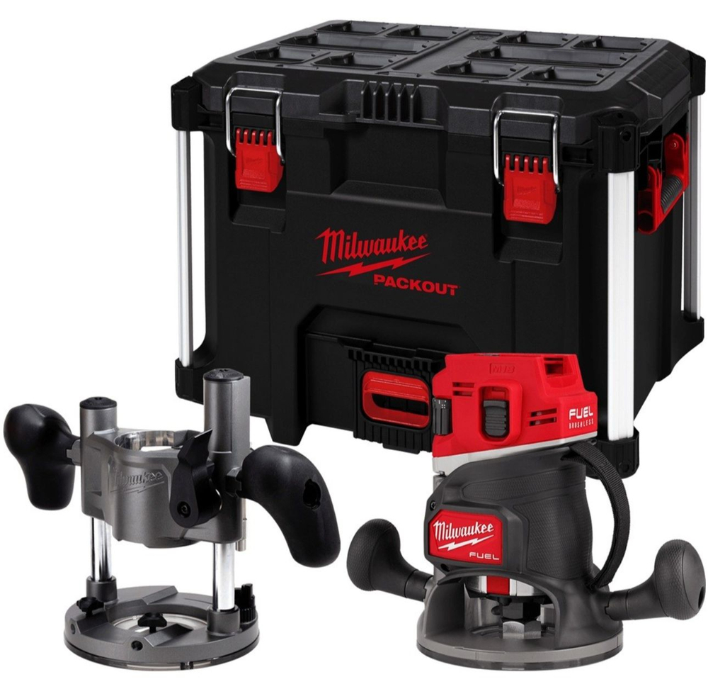 Аккумуляторный фрезер Milwaukee M18 FUEL FR12KIT-0P, 4933493305