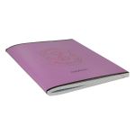 Тетрадь Шрифты A5 96 л. на скобе 60 г/м², 6 шт, клетка, SVT 961221 02 фиолетовый, Светоч