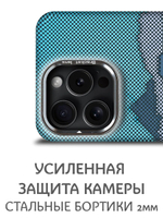 Дизайнерский чехол для IPHONE 15 PRO MAX с камерой-подставкой и MagSafe