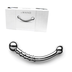Изогнутый фаллоимитатор из стали со спиралью Le Wand Bow