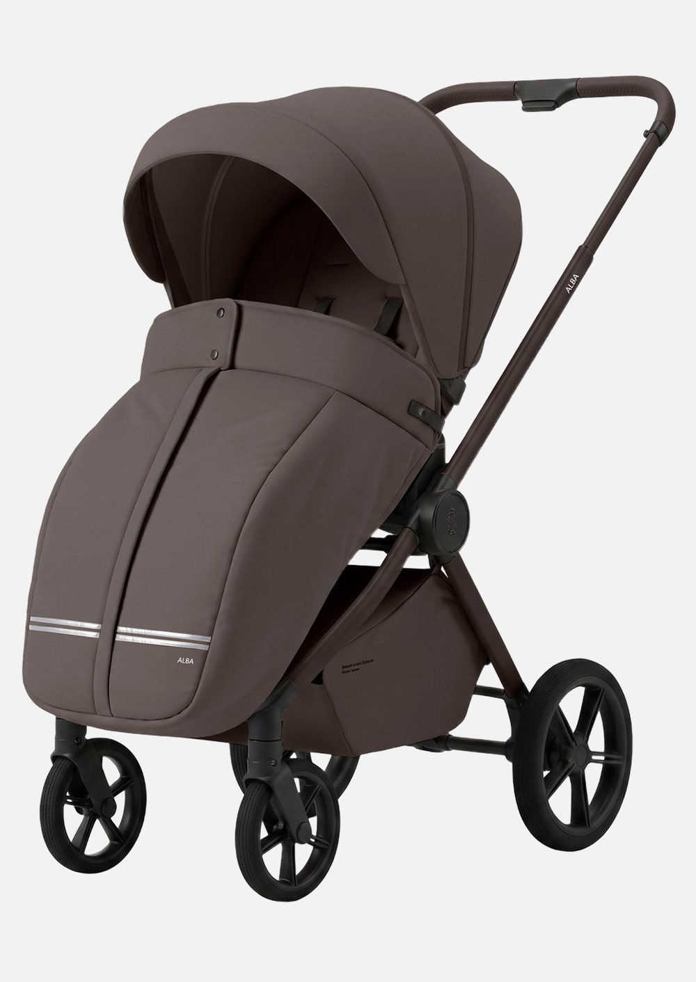 Sweet Baby Коляска 2 в 1 SBL Alba 2.0 Macadamia
