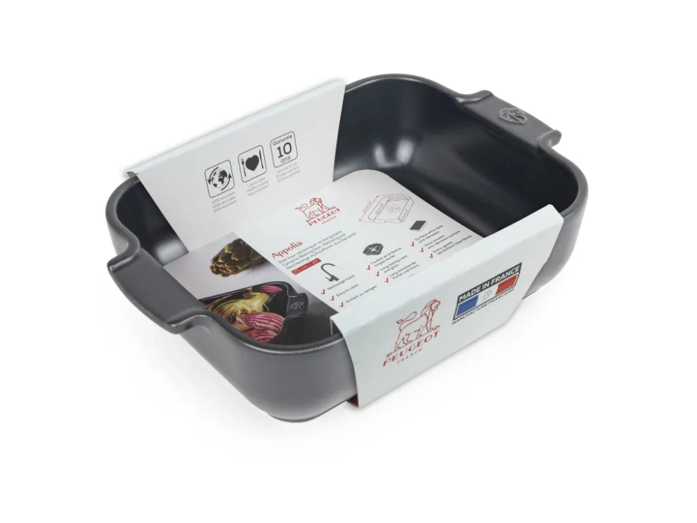 Peugeot Керамическое блюдо Appolia 25x17 см грифельное EAN 4006950060107
