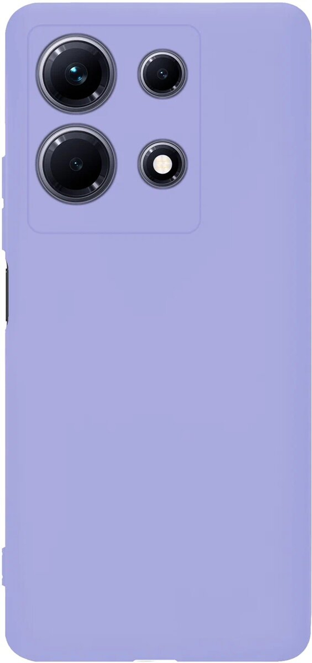 Мягкий Soft Touch чехол из силикона для INFINIX NOTE 30 (не 5G,PRO,VIP) с бархатной подкладкой