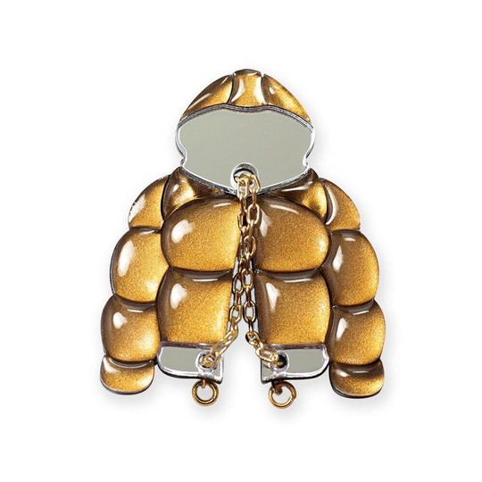 Куртка / Jacket,  brooch, Color