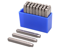 JTC-7247 - Клейма буквенные латиница 5мм (HRC 60+-2° DIN 1451) (старый артикул JTC-JW0914-5) JTC -