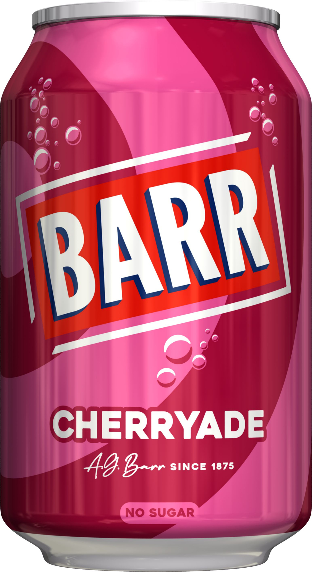 Напиток газ. б/а BARR CHERRYADE no sugar (БАРР ЧЕРРИЭД), ж/б  330мл (24)