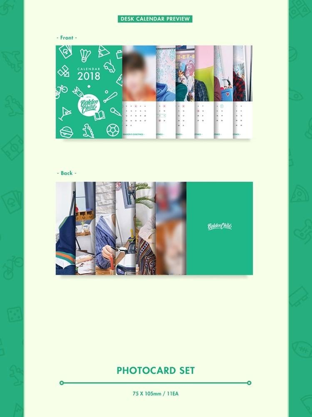 товары Golden Child - 2018 Season's Greetings