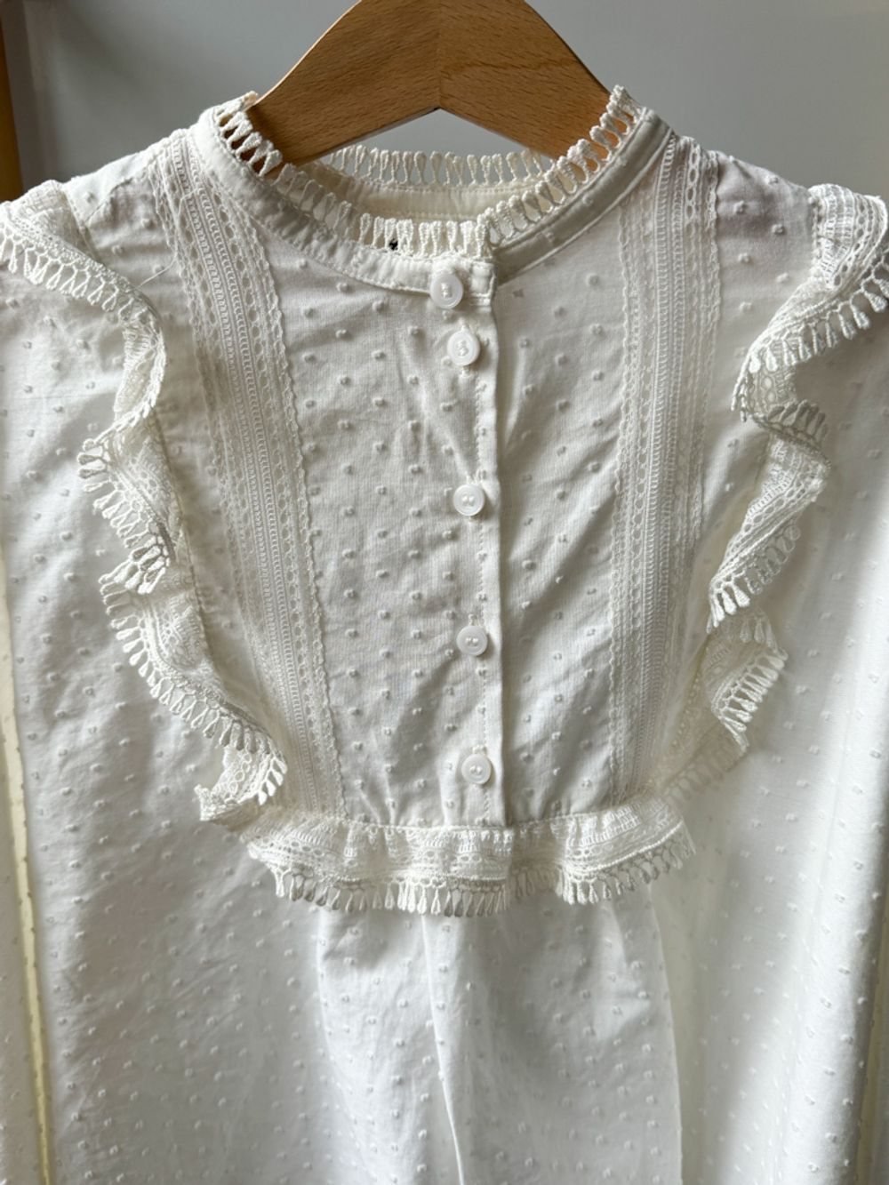 Хлопковая блузка H&M, 110-116
