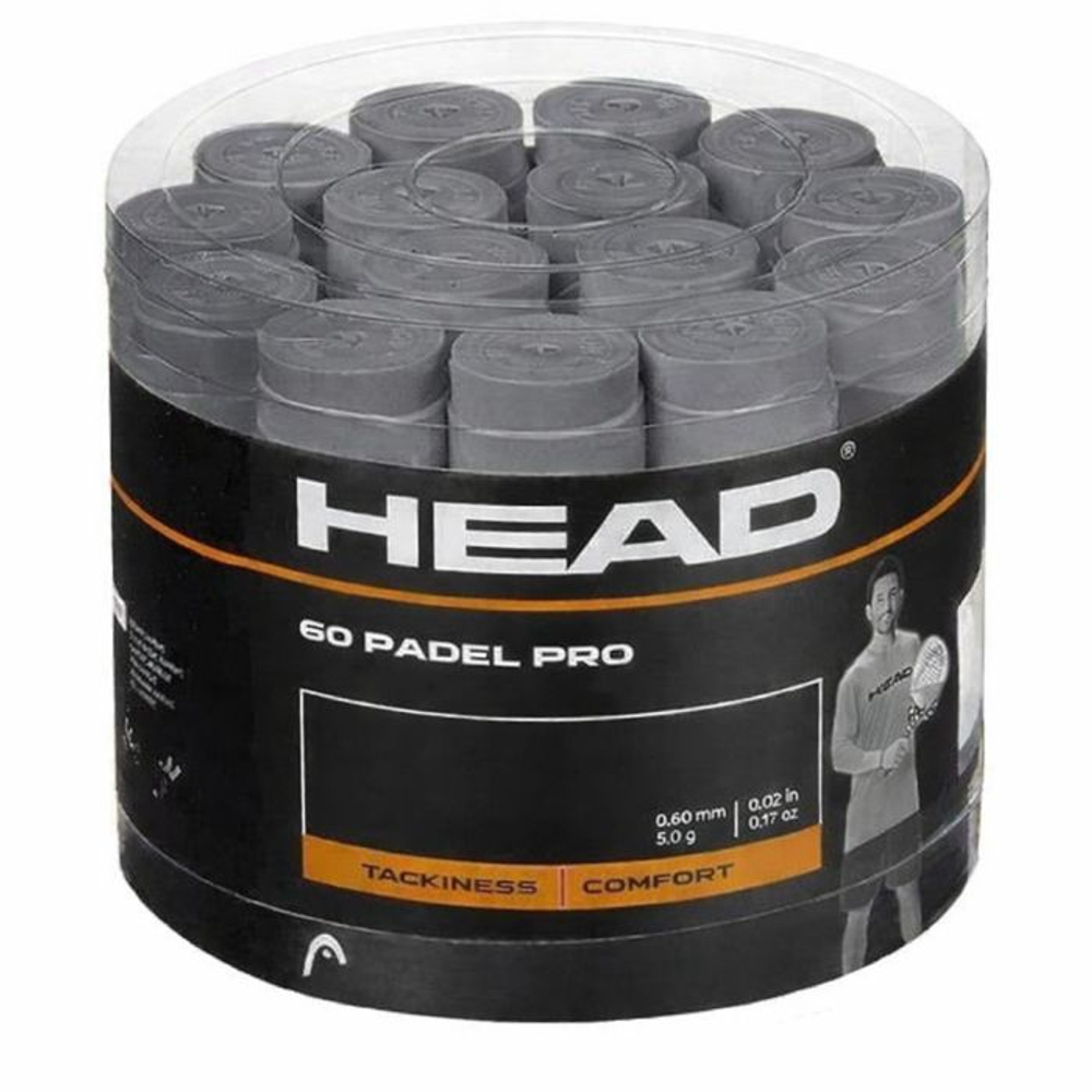 Намотки для падел Head Padel Pro 60P - grey
