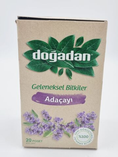 DOGADAN Травяной чай Шалфей в пакетиках 1 уп. 26 г (20 пакетиков по 1,3 г) (Турция)