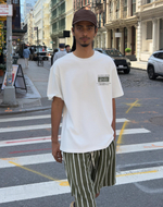 Мужская футболка boxy fit с принтом, арт. 2550/734 - BERSHKA